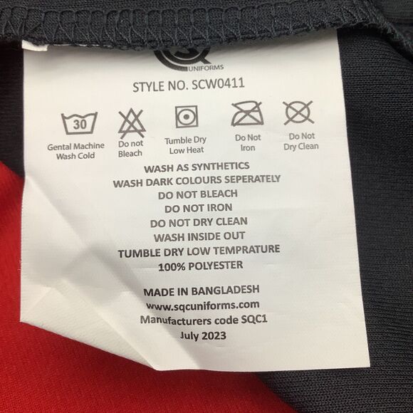 Swissport Uniforms Mens T Shirt Red Size XXL NWT - Picture 5 of 5